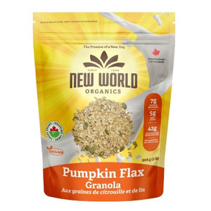 New World Foods Organic Pumpkin Flax Granola