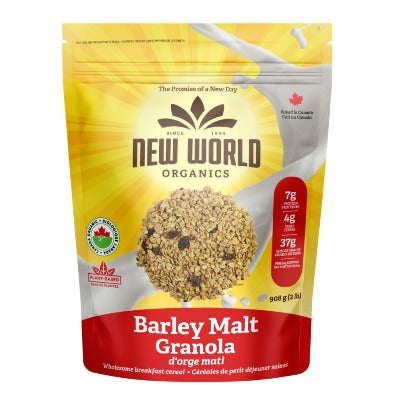 Barley Malt Granola, Organic (No Sugar Added),2lb