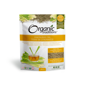 Organic Traditions Organic Lemongrass Tea, 200g