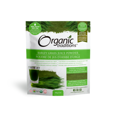 Organic Traditions Organic Barley Grass Juice Powder