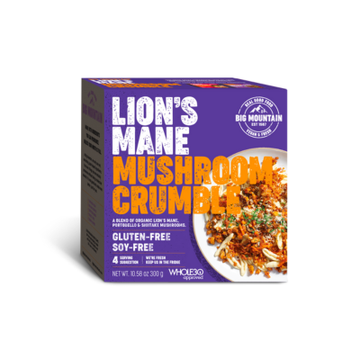 Big Mountain Foods Lion's Mane Mushroom Crumble - 300g