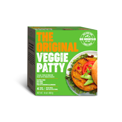 Big Mountain Foods Veggie Patty - 400g