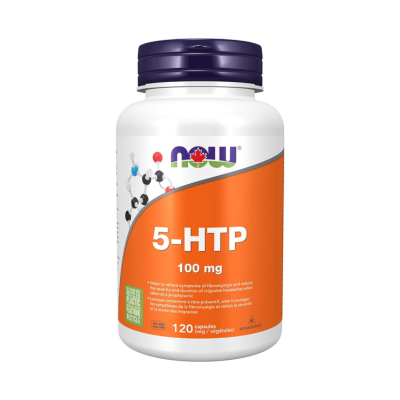 Now 5-HTP 100mg, 120 Veg Capsules