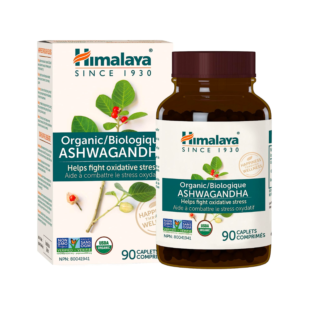 Himalaya Organic Ashwanganda Vitamin - 90 Caps