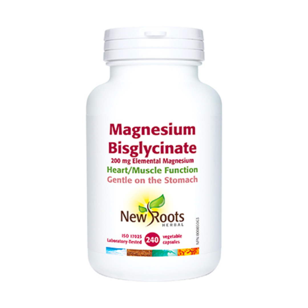 New Roots Magnesium Bisglycinate 200mg