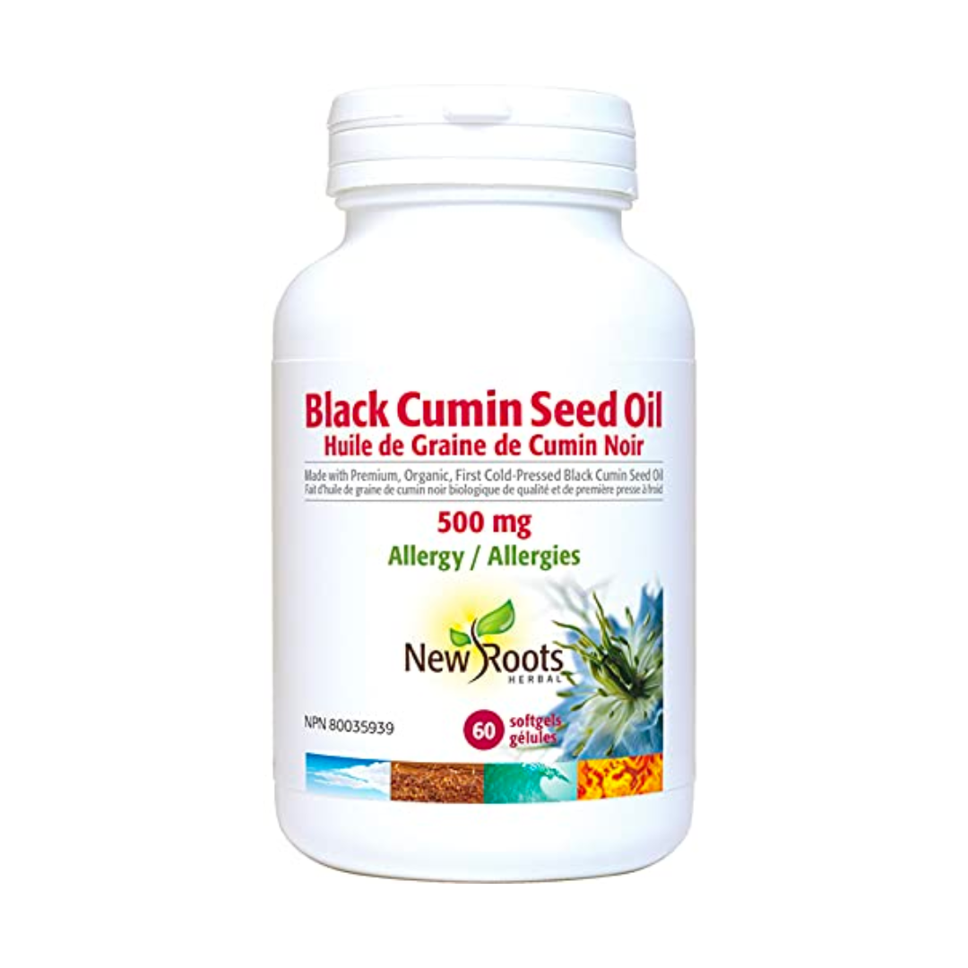 New Roots Black Cumin Seed Oil 500mg