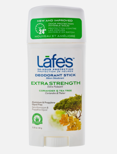 Lafe's Coriander & Tea Tree Extra Strength Deodorant