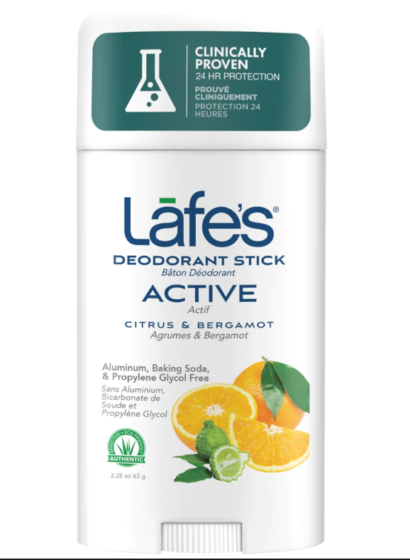 Lafe's Citrus & Bergamot Active Deodorant