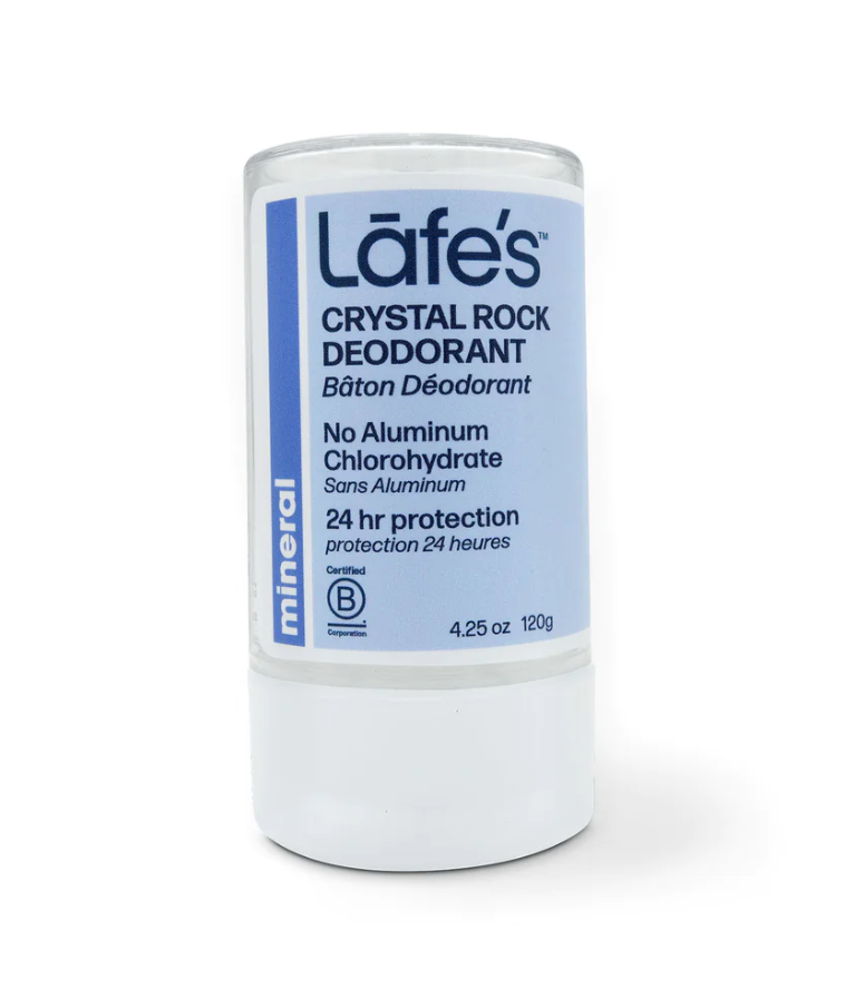 Lafe's Crystal Rock Travel Size Deodorant