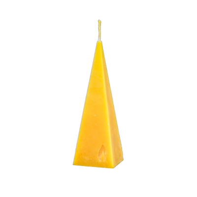 Honey Candles' Beeswax Pyramid Candle