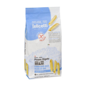 Felicetti Organic Penne Pasta Rice & Corn