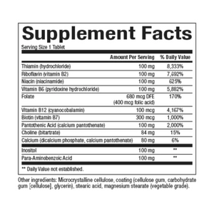 Natural Factors Complete B, 100 mg, 90 Tablets