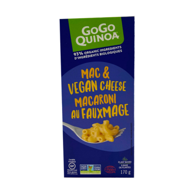 GO GO Quinoa Mac & Vegan Cheese