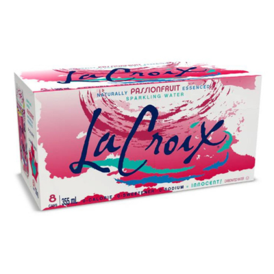 8 Pack La Croix Sparkling Water