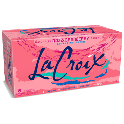 8 Pack La Croix Sparkling Water