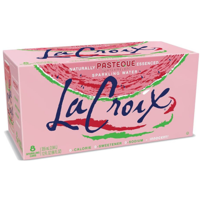 8 Pack La Croix Sparkling Water