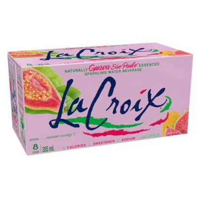 8 Pack La Croix Sparkling Water