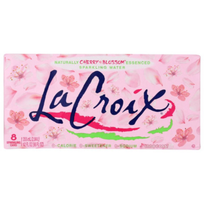 8 Pack La Croix Sparkling Water