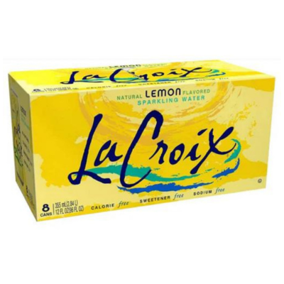 8 Pack La Croix Sparkling Water