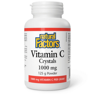 Natural Factors Vitamin C Crystals 1000MG 125g