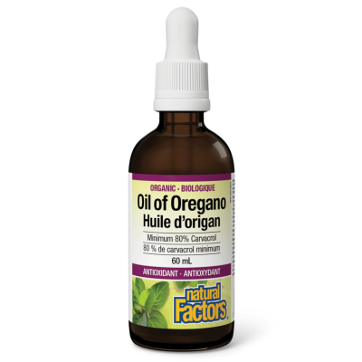 Natural Factors Oil Of Oregano 60mL