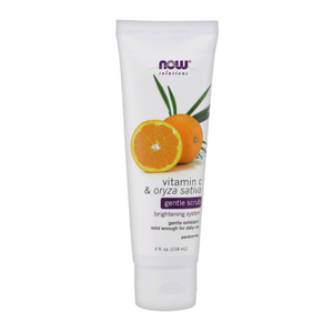 NOW Vitamin C Oryza Sativa Scrub