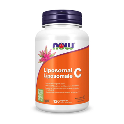 NOW Liposomal Vitamin C 500 mg 120 Caps