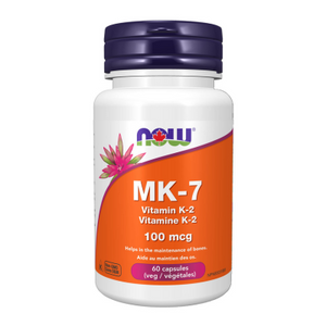 NOW Vitamin Mk7 K2 100mcg 60caps