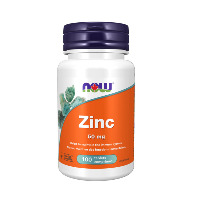 NOW Zinc 50mg 100 Tab