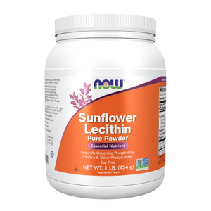 NOW Sunflower Lecithin Pure Powder