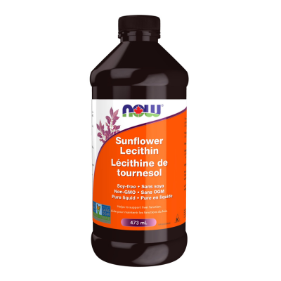 NOW Sunflower Lecithin 473mL