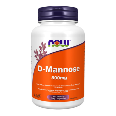 NOW D-Mannose 500Mg 120Vcap