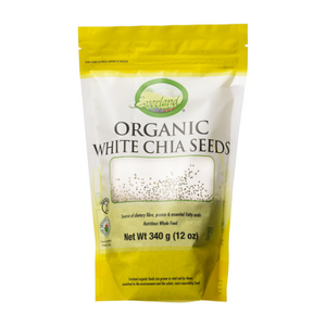 Chia Seeds White, Organic  340g