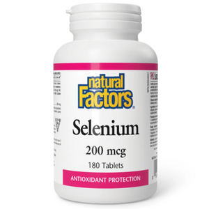 Natural Factors Selenium 200 MCG 90 Tablets