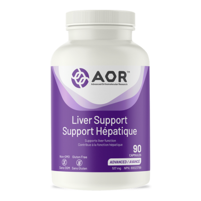 AOR Liver Support 517mg, 90 Veg Caps