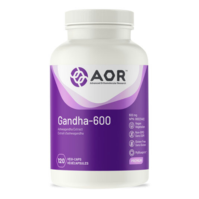 AOR Gandha-600, 600mg, 120 Veg Caps