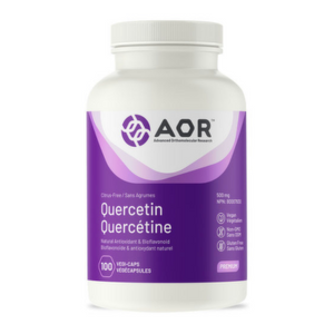 AOR Quercetin 500mg, 100 Veg Caps