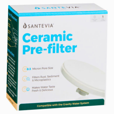 Santevia ceramic pre filter