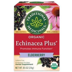 Traditional Medicinals - Organic Echinacea & Elder Tea