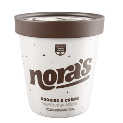 Nora Cookies Cream Vegan Ice Cream