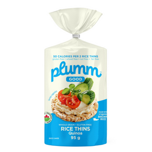 Plum M Good Quinoa Brown Rice Thins