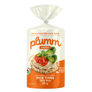 Plum M Good Wild Rice Thins