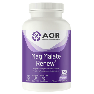 AOR Mag Malate Renew 120 Vcaps