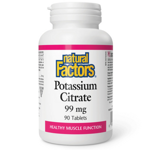 Natural Factors Potassium Citrate 99mg