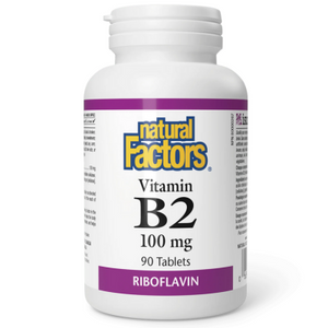 Natural Factors B2 100Mg 90 Tablet
