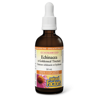 Natural Factors Echinacea Goldenseal Tincuture 50mL