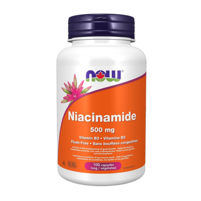 NOW Niacinamide Vitamin B3 500mg