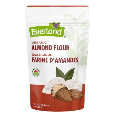 Everland Almond Flour, Organic, 340g