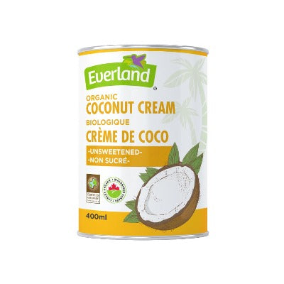 Coconut Cream, Organic, 400 ml