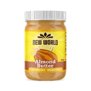 Natural Almond Butter Crunchy/Roasted, 365g